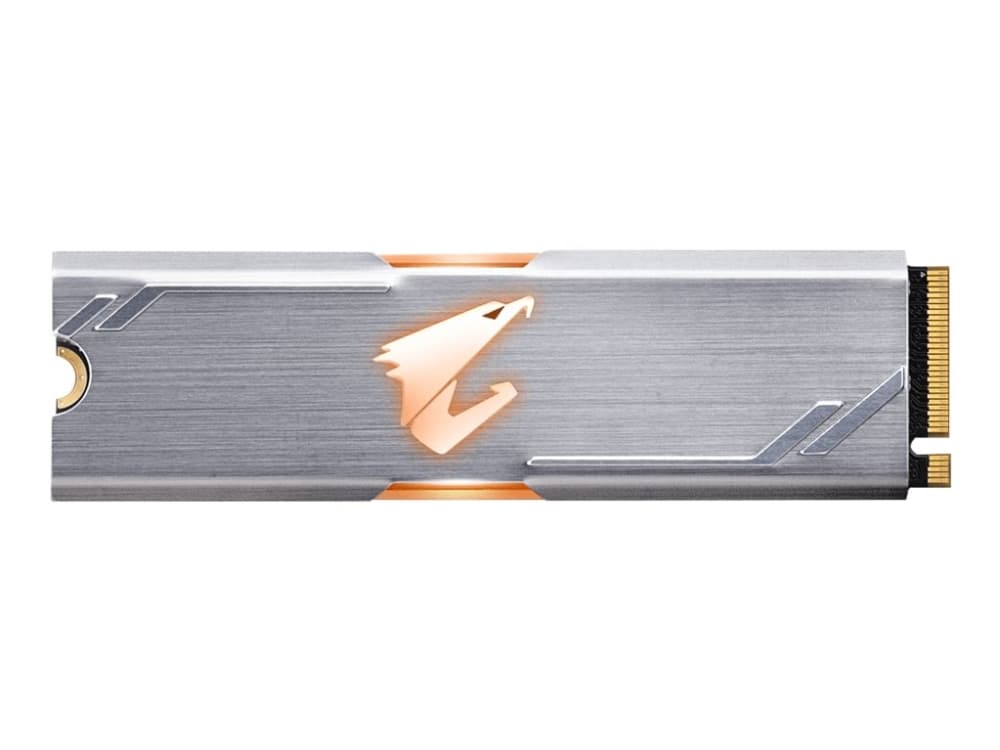 AORUS RGB - Solid state drive - 512 GB - inbyggd - M.2 2280 - PCI Express 3.0 x4 (NVMe)