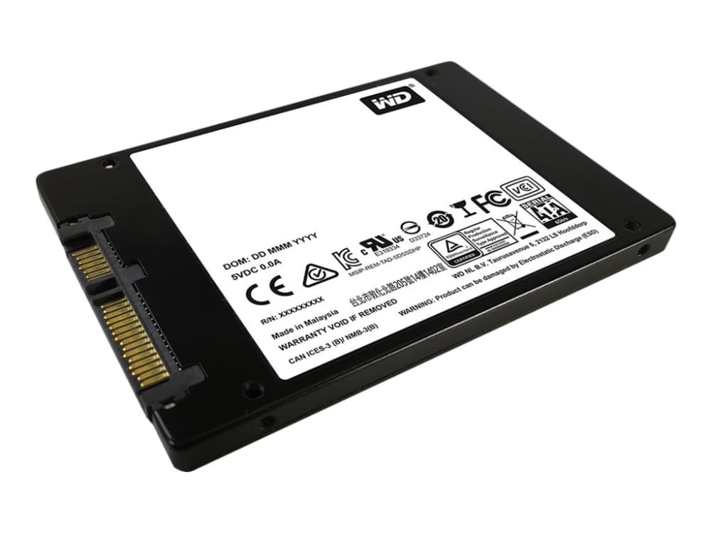 WD Blue 3D NAND SATA SSD WDS250G2B0A - Solid State Drive - 250 GB - intern - 2.5" - SATA 6Gb/s