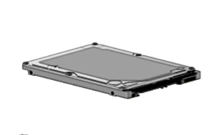 HP - Hybrideharddisk - 1 TB (8 GB Flash) - intern - 2.5" - SATA 3Gb/s - 5400 rpm - for HP 15; ENVY 14, 15; ENVY x360; Pavilion 15; Pavilion Sleekbook