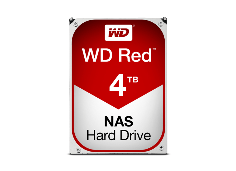 WD Red Plus NAS Hard Drive WD40EFRX - Hårddisk - 4 TB - inbyggd - 3.5" - SATA 6Gb/s - buffert: 64 MB - för My Cloud EX2; EX4