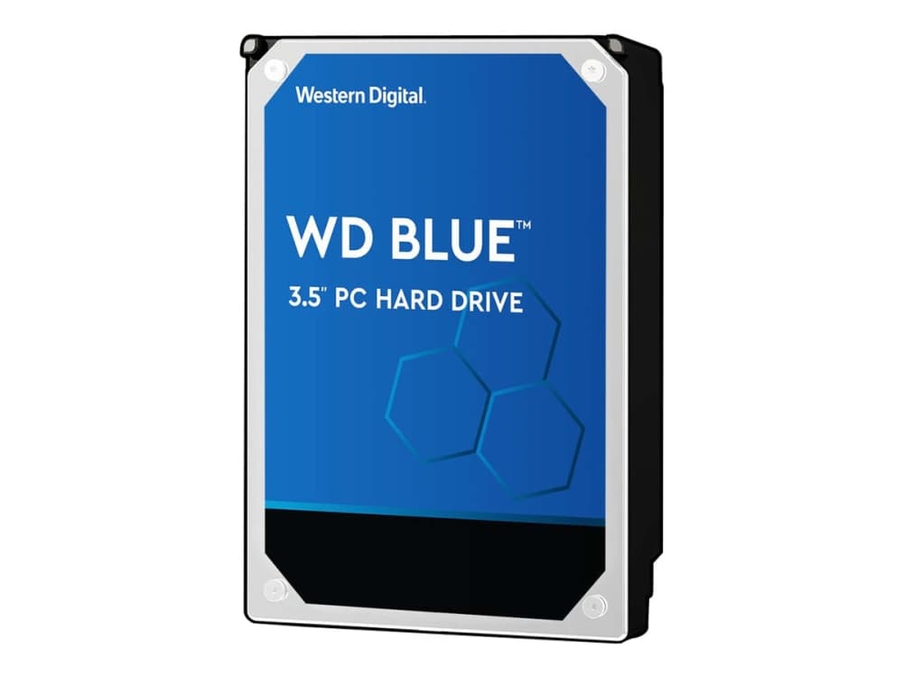 WD Blue WD60EZAZ - Harddisk - 6 TB - intern - 3.5" - SATA 6Gb/s - 5400 rpm - buffer: 256 MB