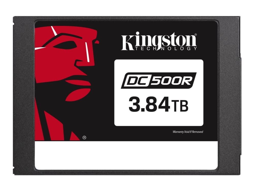 Kingston Data Center DC500R - Solid State Drive - kryptert - 3840 GB - intern - 2.5" - SATA 6Gb/s - AES - Self-Encrypting Drive (SED)