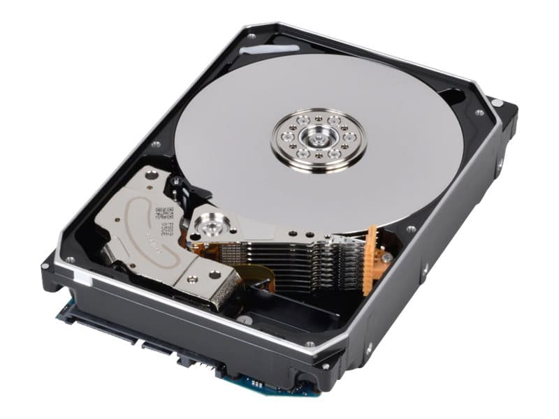 Toshiba MG08 Series MG08SCA16TE - Hårddisk - 16 TB - inbyggd - 3.5" - SAS 12Gb/s - 7200 rpm - buffert: 512 MB