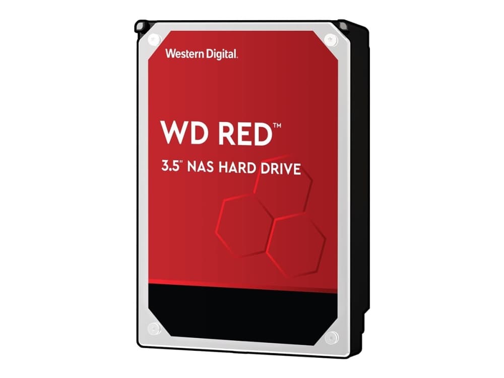 WD Red Plus NAS Hard Drive WD101EFAX - Harddisk - 10 TB - intern - 3.5" - SATA 6Gb/s - 5400 rpm - buffer: 256 MB