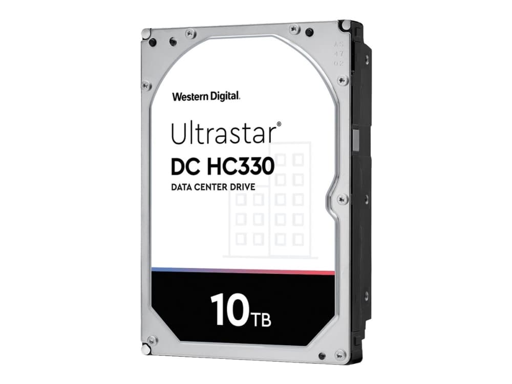 WD Ultrastar DC HC330 WUS721010AL5201 - Harddisk - kryptert - 10 TB - intern - 3.5" - SAS 12Gb/s - 7200 rpm - buffer: 256 MB - Self-Encrypting Drive