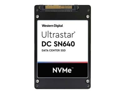 Western Digital Ultrastar DC SN640, 7680 GB, 2.5", 3100 MB/s