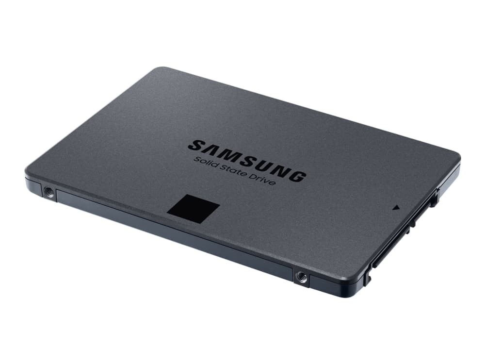 Samsung 870 QVO MZ-77Q1T0BW - Solid State Drive - kryptert - 1 TB - intern - 2.5" - SATA 6Gb/s - buffer: 1 GB - 256-bit AES - TCG Opal Encryption