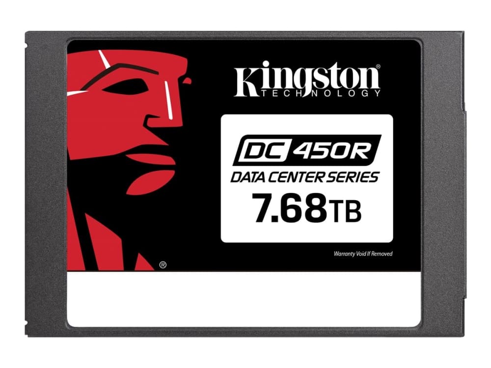 Kingston Data Center DC450R - Solid State Drive - kryptert - 7.68 TB - intern - 2.5" - SATA 6Gb/s - 256-bit AES-XTS - Self-Encrypting Drive (SED)