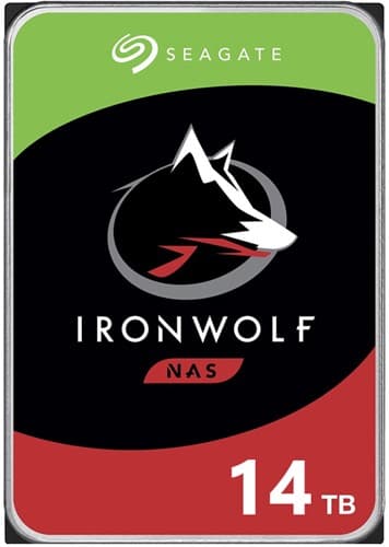 Seagate 14TB Ironwolf 3.5" HDD SATA 3.0 7200RPM 256MB Cache