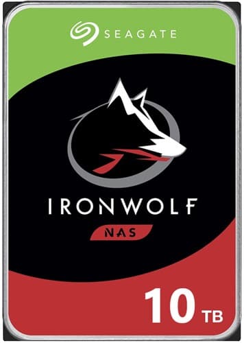 Seagate 10TB Ironwolf 3,5" HDD SATA 3,0 7200RPM 256 MB cache