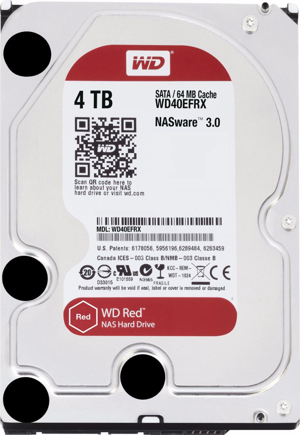 Western Digital 4TB WD Red 3.5 inch NAS Hard Disk
