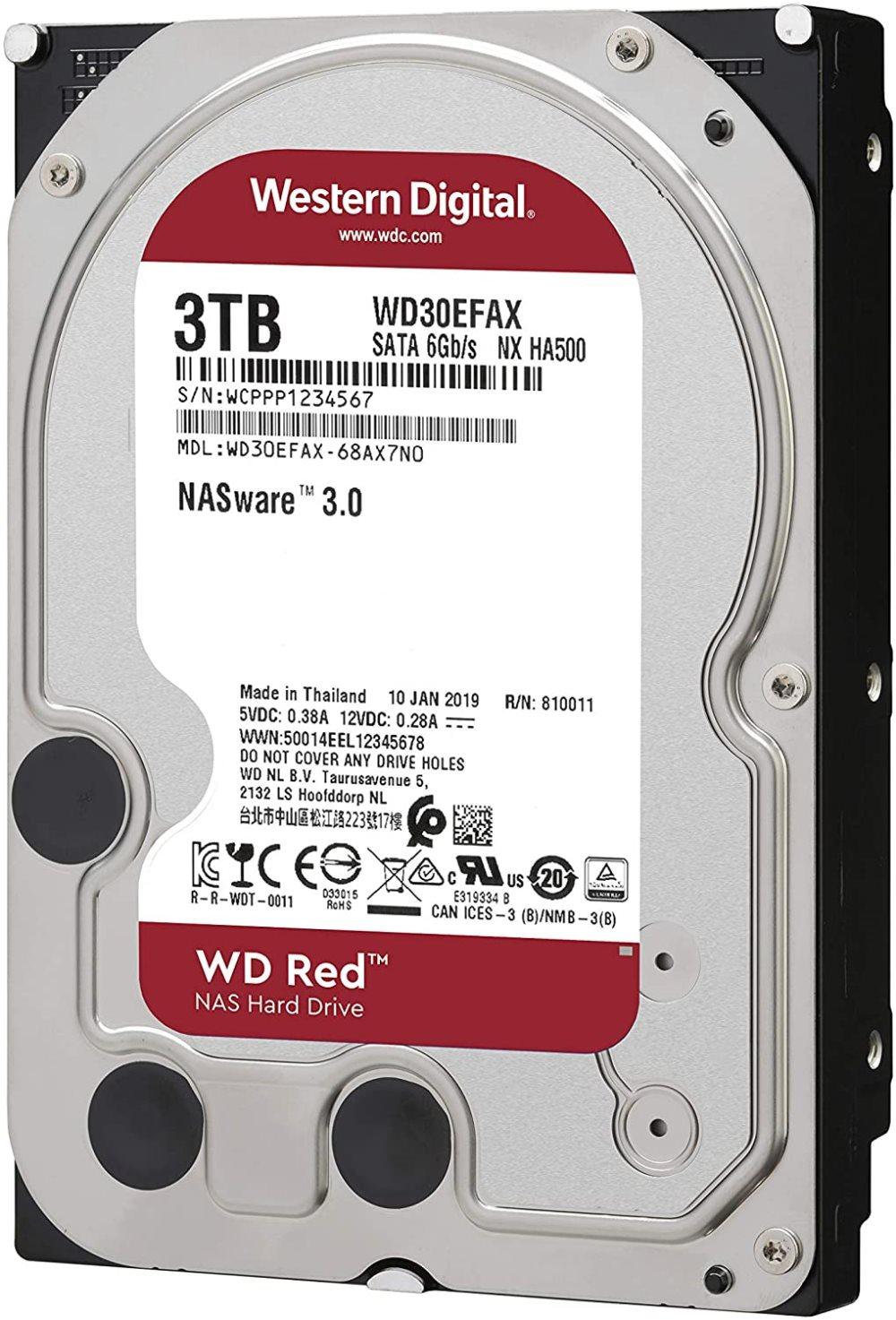 Western Digital 3tb Wd Red 3 5 Inch Nas Hard Disk Cdon