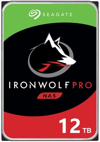 SEAGATE 12TB IRONWOLF PRO 3,5" HDD SATA 3,0 7200RPM 256 MB CACHE