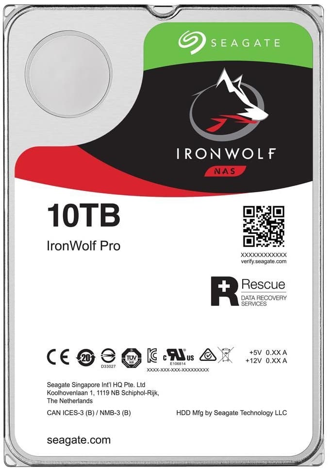 Seagate IronWolf Pro, 10TB