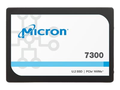 Micron 7300 PRO - Solid State Drive - kryptert - 1.92 TB - intern - 2.5" - U.2 PCIe 3.0 x4 (NVMe) - 256-bit AES - Self-Encrypting Drive (SED)