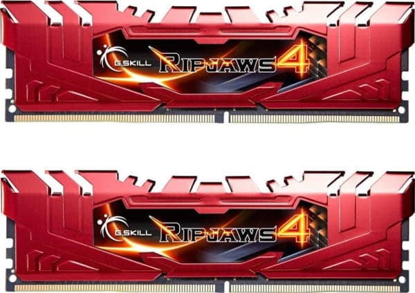 G.Skill Ripjaws 4 Series - DDR4 - kit - 8 GB: 2 x 4 GB - DIMM 288-pin - 2666 MHz / PC4-21300 - CL15 - 1.2 V - ikke-bufret - ikke-ECC