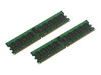 CoreParts - DDR2 - kit - 16 GB: 2 x 8 GB - DIMM 240-pin - 667 MHz / PC2-5300 - registrert - ECC - for Dell PowerEdge 2970, 6950, M605, M805, M905, R3