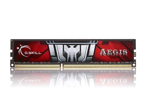 G.Skill AEGIS F3-1600C11S-4GIS - DDR3 - module - 4 GB - DIMM 240-pin - 1600 MHz / PC3-12800 - CL11 - 1.5 V - ikke-bufret - ikke-ECC