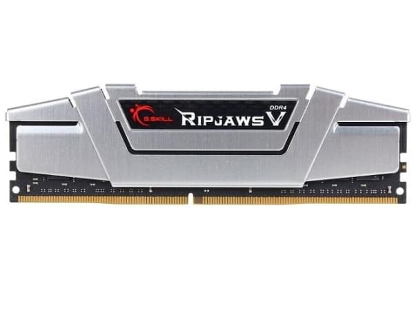 G.Skill Ripjaws V - DDR4 - kit - 16 GB: 2 x 8 GB - DIMM 288-pin - 2666 MHz / PC4-21300 - CL15 - 1.2 V - ikke-bufret - ikke-ECC - strålende sølv