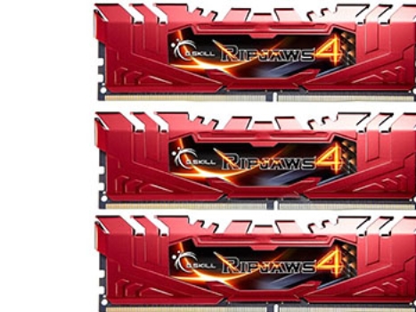 Bild av G.Skill Ripjaws 4 Series - DDR4 - kit - 32 GB: 4 x 8 GB - DIMM 288-pin - 2666 MHz / PC4-21300 - CL15 - 1.2 V - ej buffrad - icke ECC