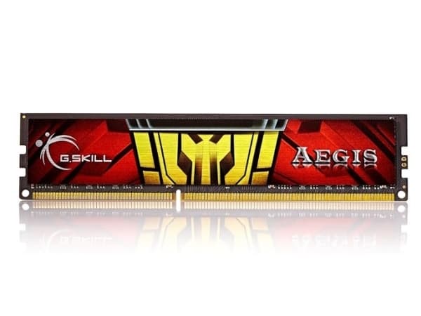 G.Skill AEGIS F3-1333C9S-4GIS - DDR3 - module - 4 GB - DIMM 240-pin - 1333 MHz / PC3-10600 - CL9 - 1.5 V - ikke-bufret - ikke-ECC