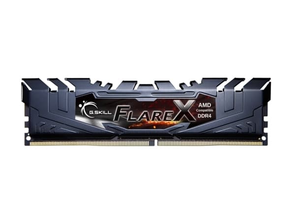 G.Skill Flare X (for AMD) F4-2933C16Q-64GFX, 64 GB, 4 x 16 GB, DDR4, 2933 MHz, Svart