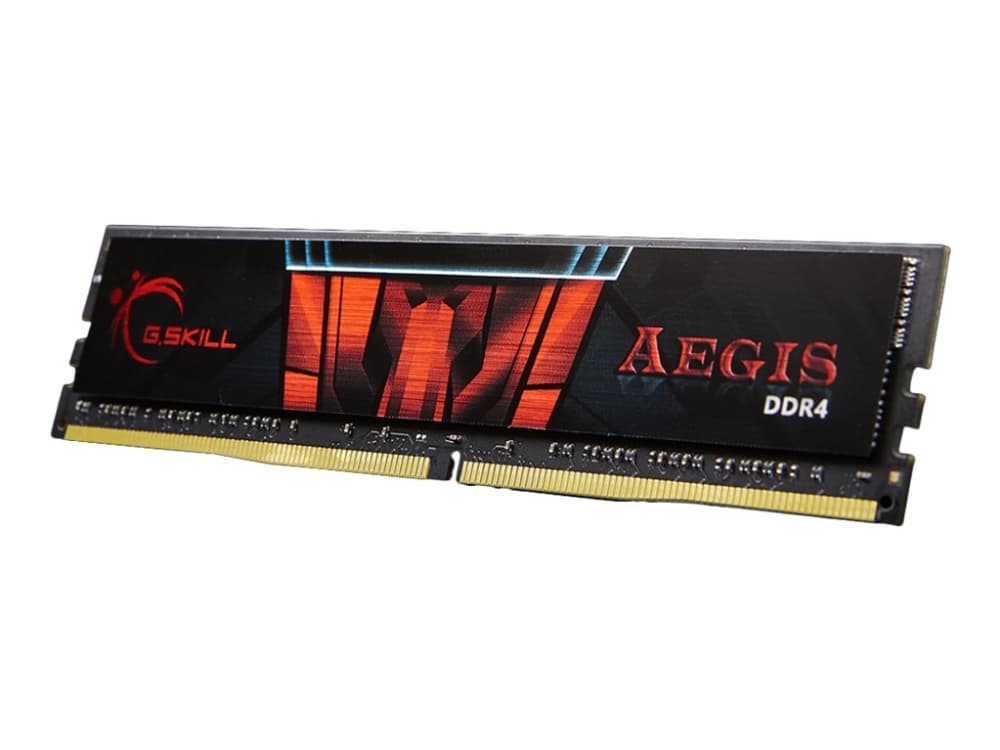 G.Skill AEGIS - DDR4 - module - 16 GB - DIMM 288-pin - 3000 MHz / PC4-24000 - CL16 - 1.35 V - ikke-bufret - ikke-ECC