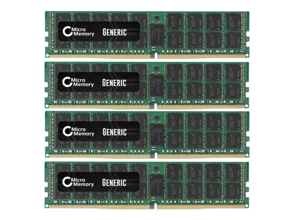 CoreParts - DDR4 - kit - 64 GB: 4 x 16 GB - DIMM 288-pin - 2133 MHz / PC4-17000 - 1.2 V - registrert med paritet - ECC