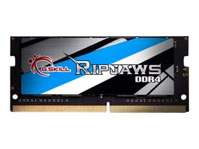 G.Skill Ripjaws - DDR4 - kit - 32 GB: 4 x 8 GB - SO DIMM 260-pin - 2666 MHz / PC4-21300 - CL19 - 1.2 V - ikke-bufret - ikke-ECC