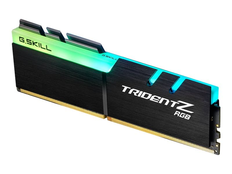 G.Skill TridentZ RGB Series - DDR4 - module - 8 GB - DIMM 288-pin - 3200 MHz / PC4-25600 - CL16 - 1.35 V - ikke-bufret - ikke-ECC