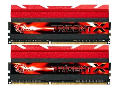 G.Skill TridentX Series - DDR3 - kit - 8 GB: 2 x 4 GB - DIMM 240-pin - 2400 MHz / PC3-19200 - CL10 - 1.65 V - ikke-bufret - ikke-ECC