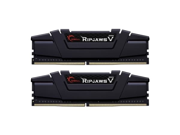 G.Skill Ripjaws V - DDR4 - 32 GB Set: 2 x 16 GB - DIMM 288-pin - 3600 MHz / PC4-28800 - CL16 - 1.35 V - ej buffrad - icke ECC - classic black