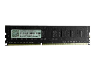 G.Skill NT Series - DDR3 - module - 4 GB - DIMM 240-pin - 1600 MHz / PC3-12800 - CL11 - 1.5 V - ikke-bufret - ikke-ECC