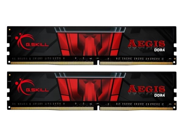 G.Skill AEGIS - DDR4 - 16 GB Set: 2 x 8 GB - DIMM 288-pin - 3200 MHz / PC4-25600 - CL16 - 1.35 V - ej buffrad - icke ECC