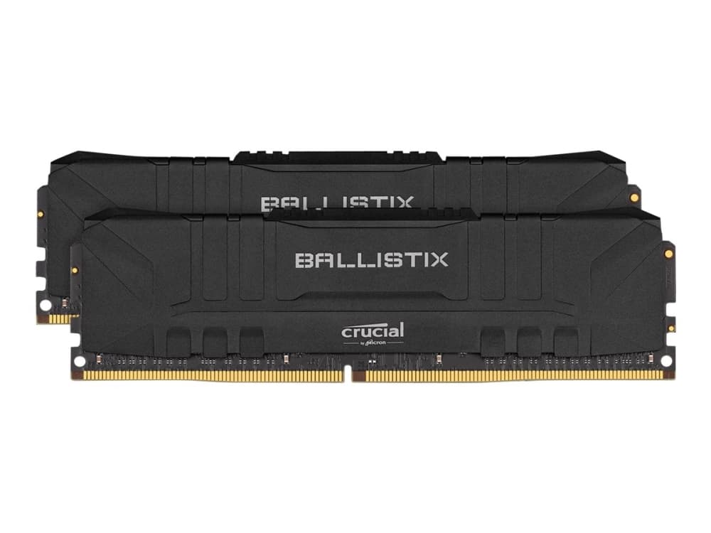 Ballistix - DDR4 - sett - 32 GB: 2 x 16 GB - DIMM 288-pin - 3600 MHz / PC4-28800 - CL16 - 1.35 V - ikke-bufret - ikke-ECC - svart