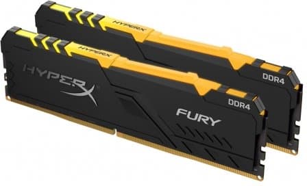 Kingston 32GB (2x16GB) DDR4 3600MHz CL17 FURY RGB - BF20