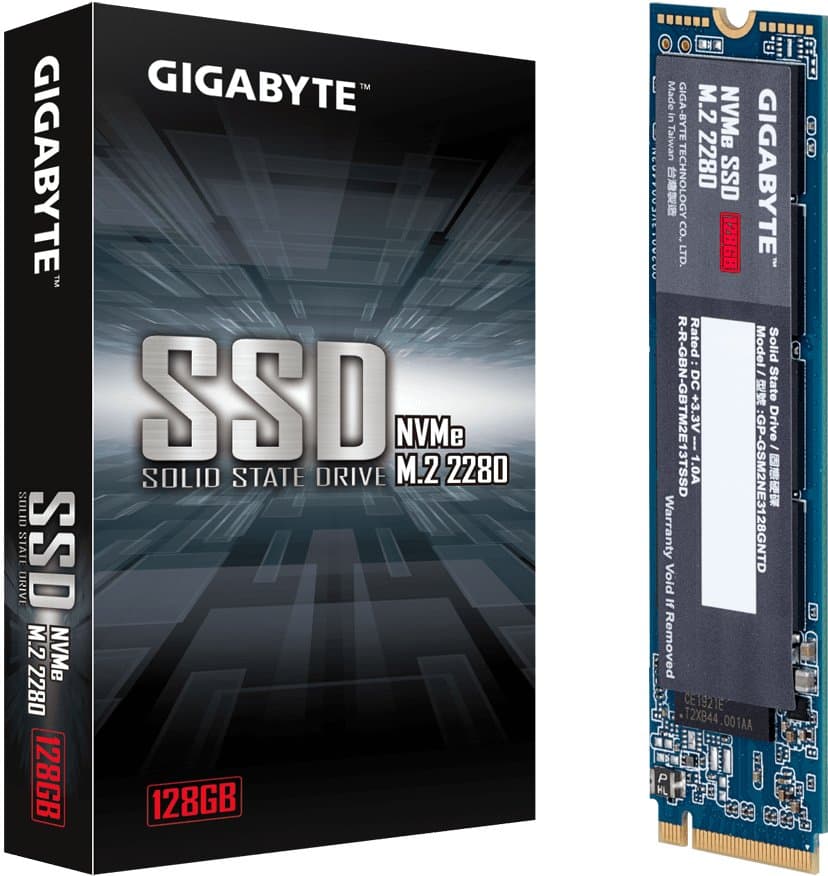 Gigabyte NVMe Gen3 SSD 128GB