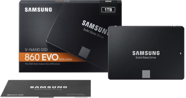 SAMSUNG SSD 860 EVO 2.5" 1 TB SATA III 550/520 MB/S