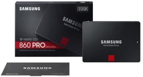 SAMSUNG SSD 860 PRO 2.5" 512GB SATA III