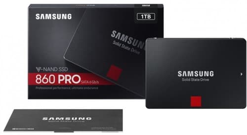 SAMSUNG SSD 860 PRO 2,5" 1 TB SATA III