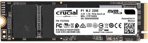 1 TB AFGØRENDE® P1 3D NAND NVME™ PCIE® M.2 SSD