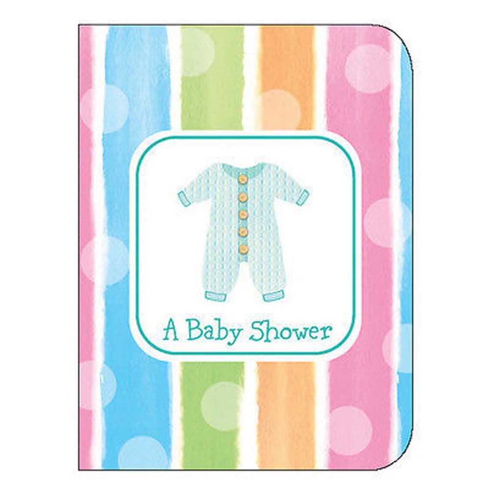 Creative Converting Baby Shower Invitations With Envelopes (Pack of 8)