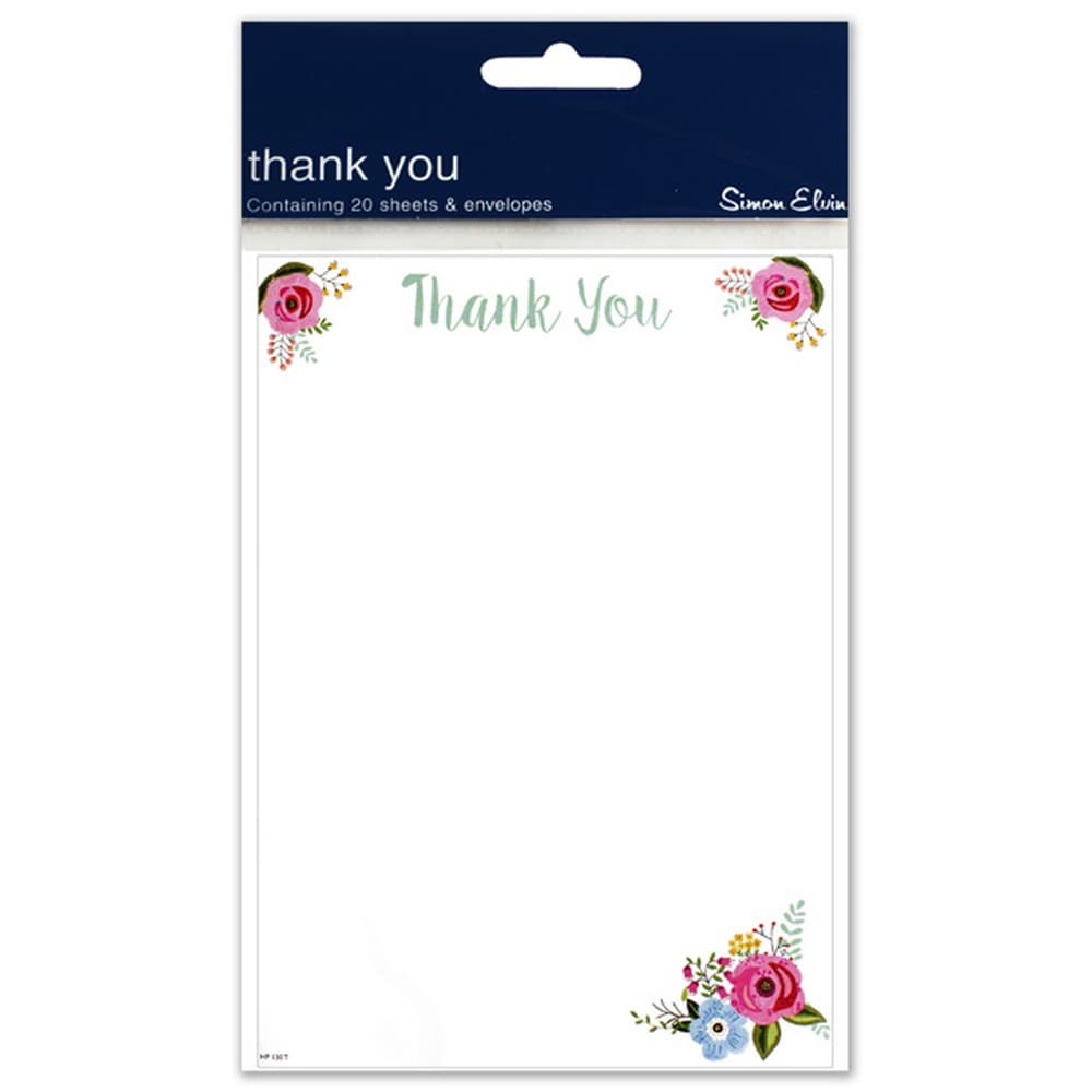 Simon Elvin Thank You Pads (Pack Of 10)