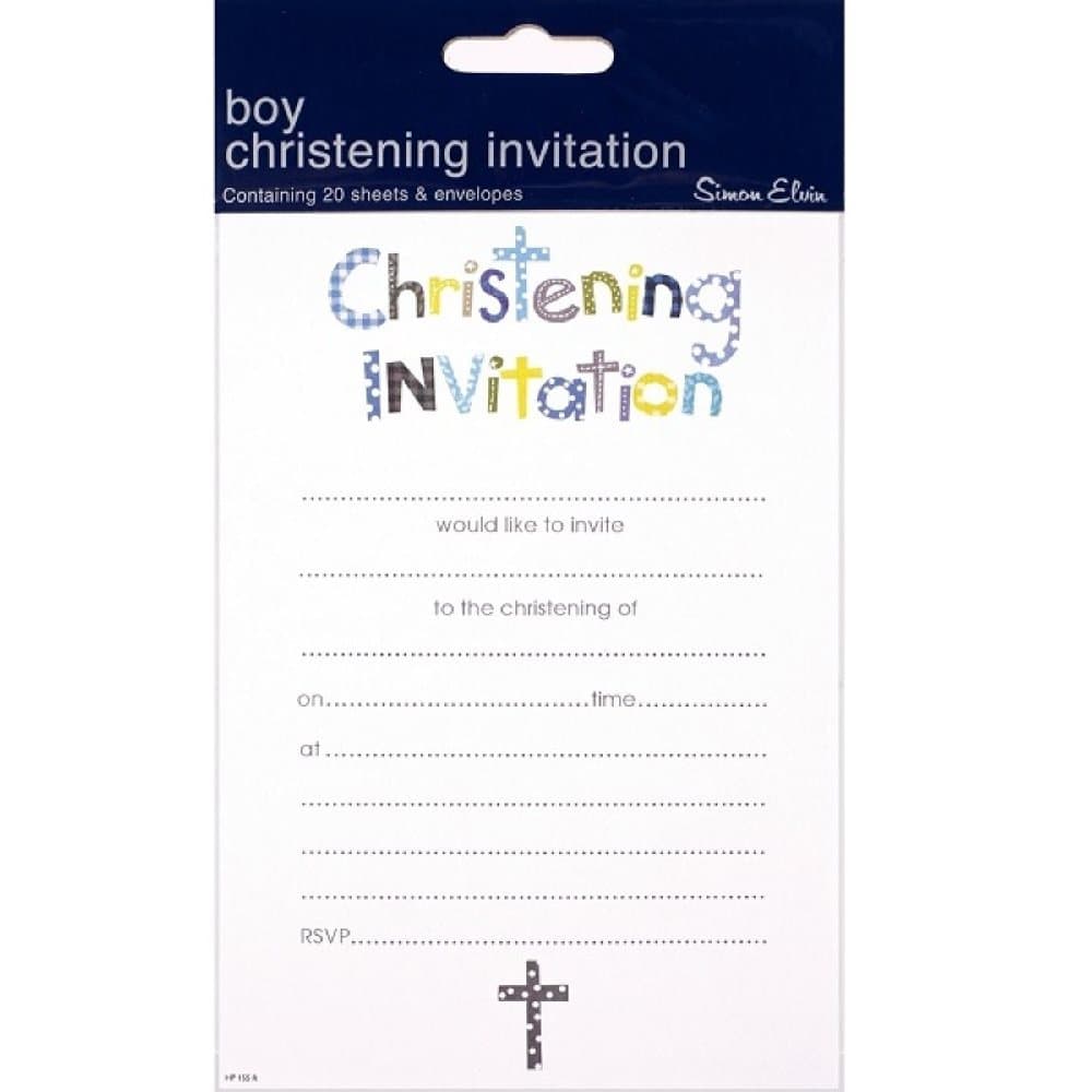 Simon Elvin Christening Hanging Pad (Pack Of 10)
