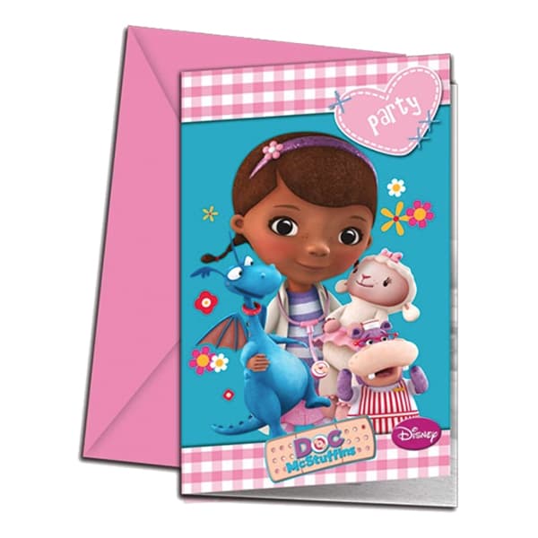 Kutsukortti Doc McStuffins