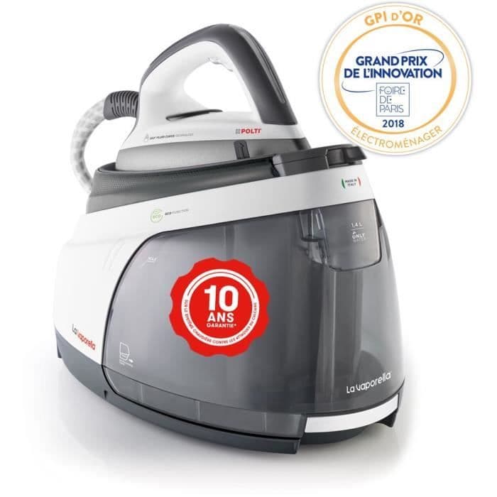 VAPORELLA XB50R Centrale vapeur - 2350 W - 15 bar - 140 g/min - Réservoir 1,4 L - Chaudiere garantie 10 ans - Blanc et gris