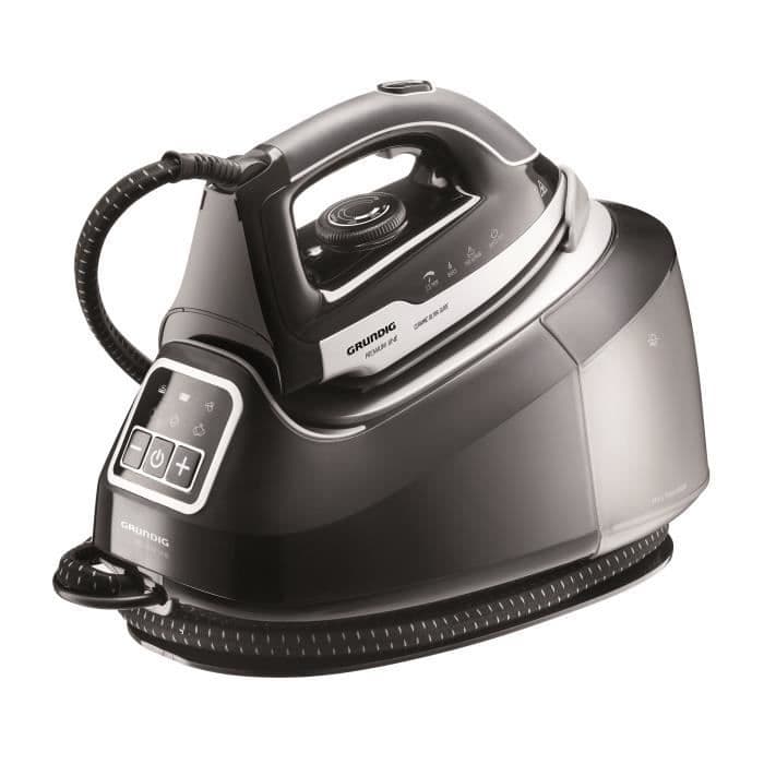 Grundig SIS9450 - Dampgenerator - 6 bar - 2400 W - Sort og sølv