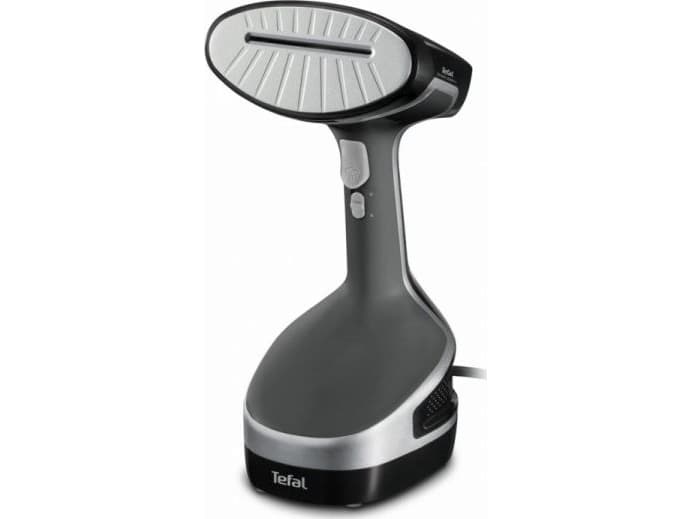 TEFAL Steamer DT8150E0 Handheld, 1600 W, 0.19 L, 26 g/min, Juodas/Sidabrinis