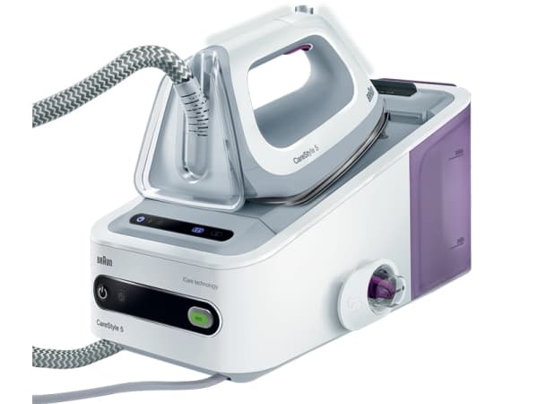 Braun Care Style IS 5043 WH Easy Lock, 2400 W, 6 stang, 1 l, 120 g/min, Eloxal-strykesåle, Hvit
