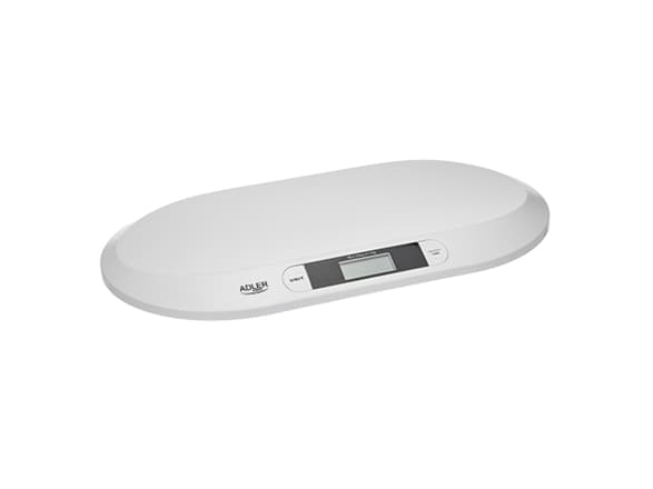 Svarstykles Adler AD 8139 Child Scale Adler Adler AD 8139 Maximum weight (capacity) 20 kg, Accuracy 10 g, Baltas